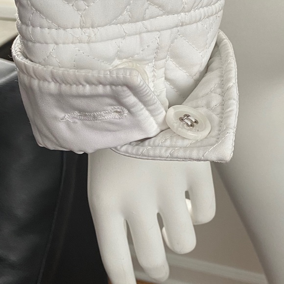 Calvin Klein White Quilted Jacket - Picture 11 of 11